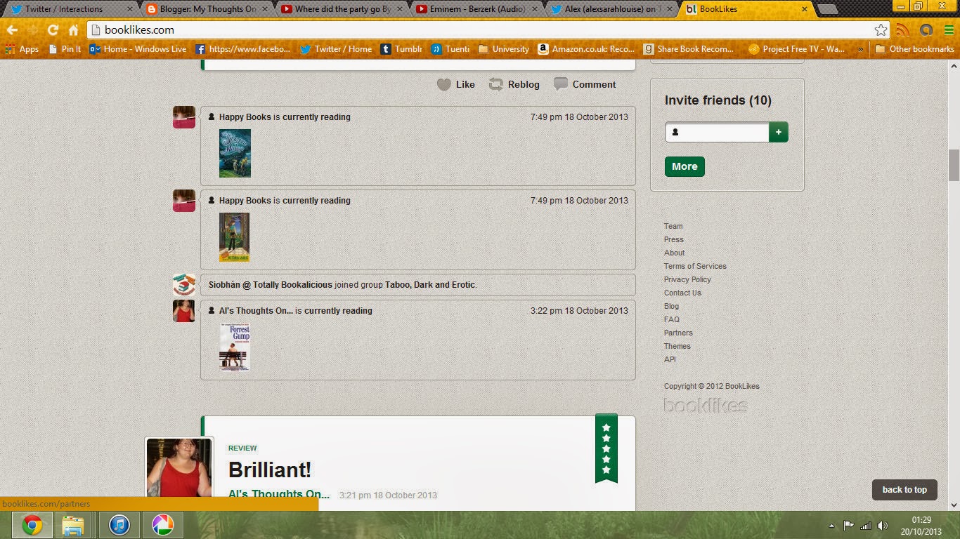 BookLikes All You Need to Know + The New Goodreads? The Shelf Diaries…