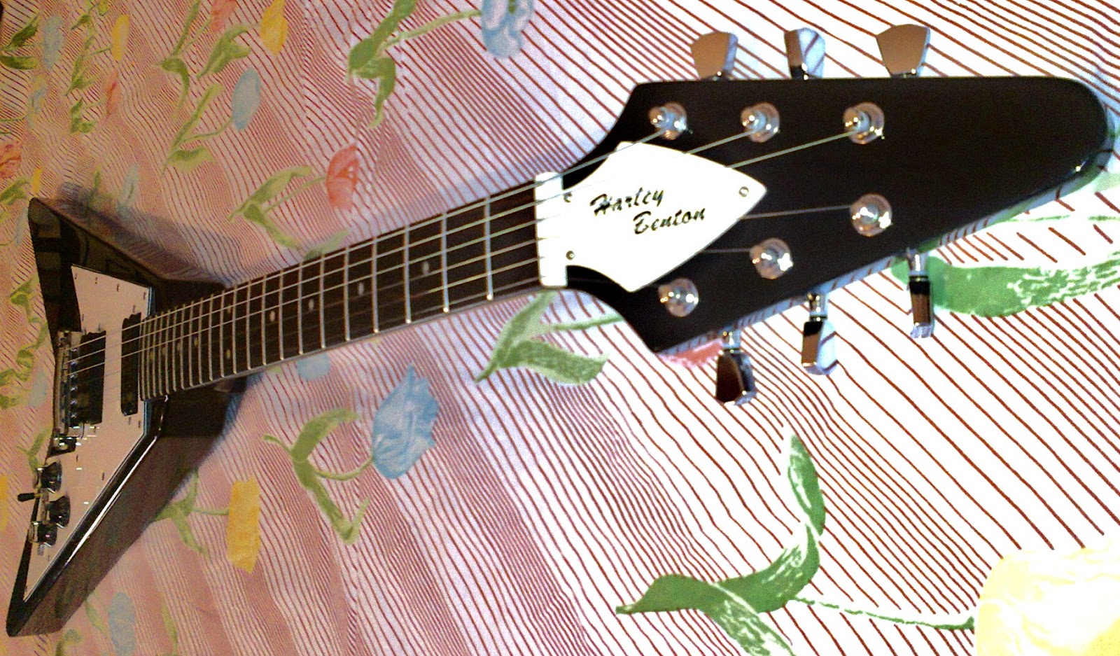 Harley Benton FlyingV guitar! Guitar Dreamer