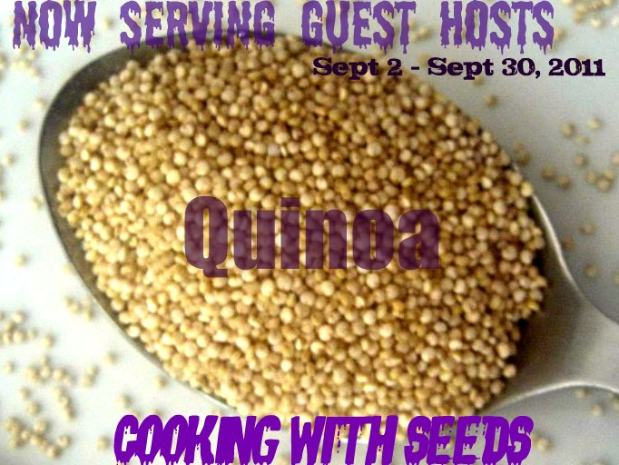 Simple Quinoa side dish with red peppers and onion Smitha's Spicy