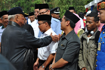 Keberangkatan KDYMM Sultan Pahang Ke Mukim Ulu Telom