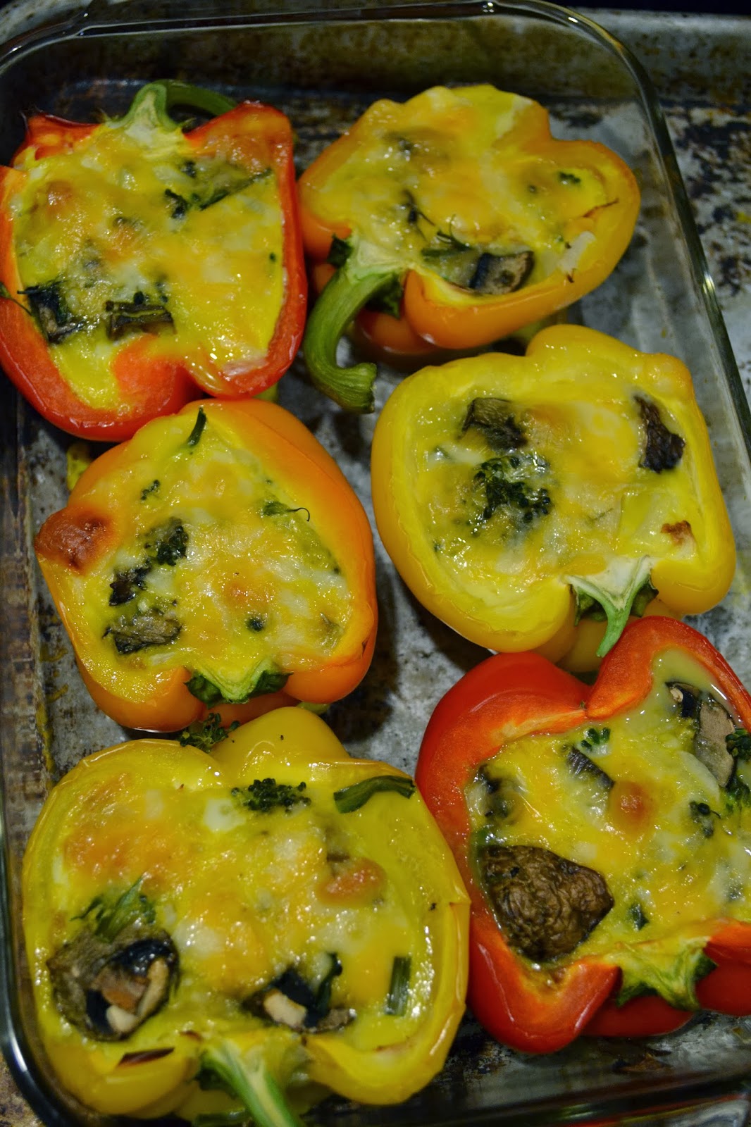 Angie's Suburban Oasis and Northwest Cavegirls Bell Pepper Egg Cups