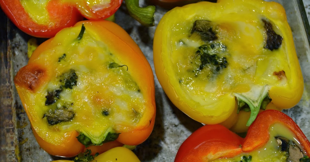 Angie's Suburban Oasis and Northwest Cavegirls Bell Pepper Egg Cups