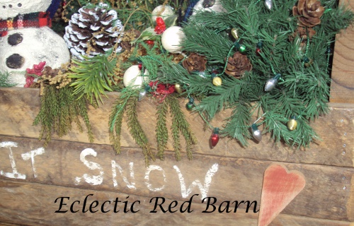 Wooden Box with Let It Snow Wooden Box with Let It Snow