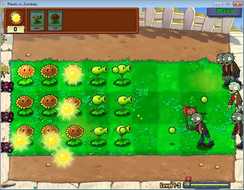 plants vs zombies 2 online games