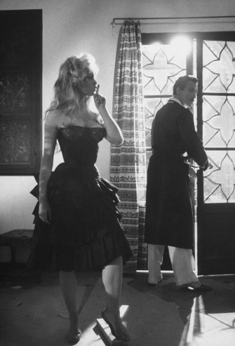 Amazing Historical Photo of Brigitte Bardot in 1958 