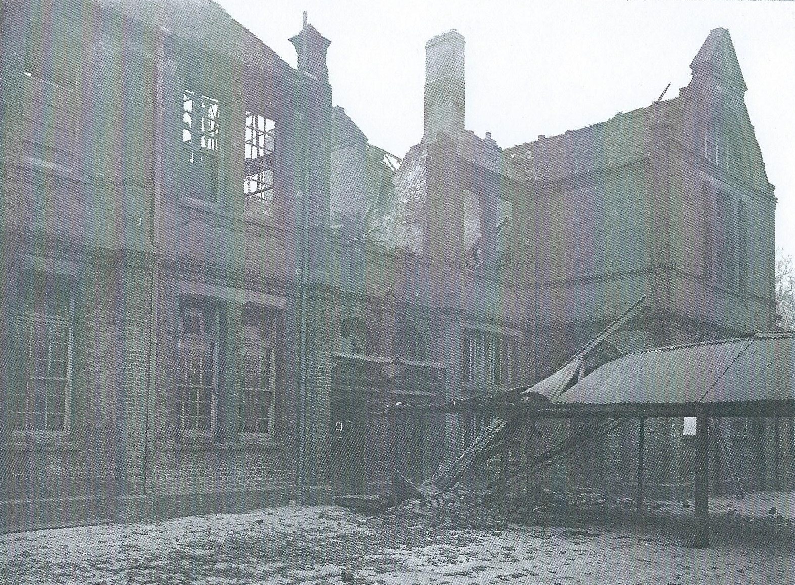 E7 Now & Then Forest Gate during the Blitz