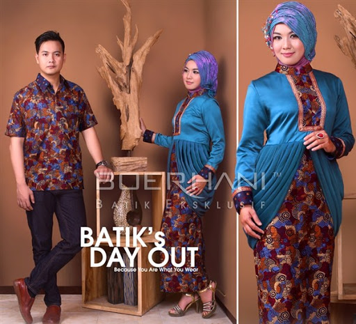 Trend model baju muslim batik sarimbit couple keluarga terbaru 2017/2018 Trend model baju muslim batik sarimbit couple keluarga terbaru 2017/2018