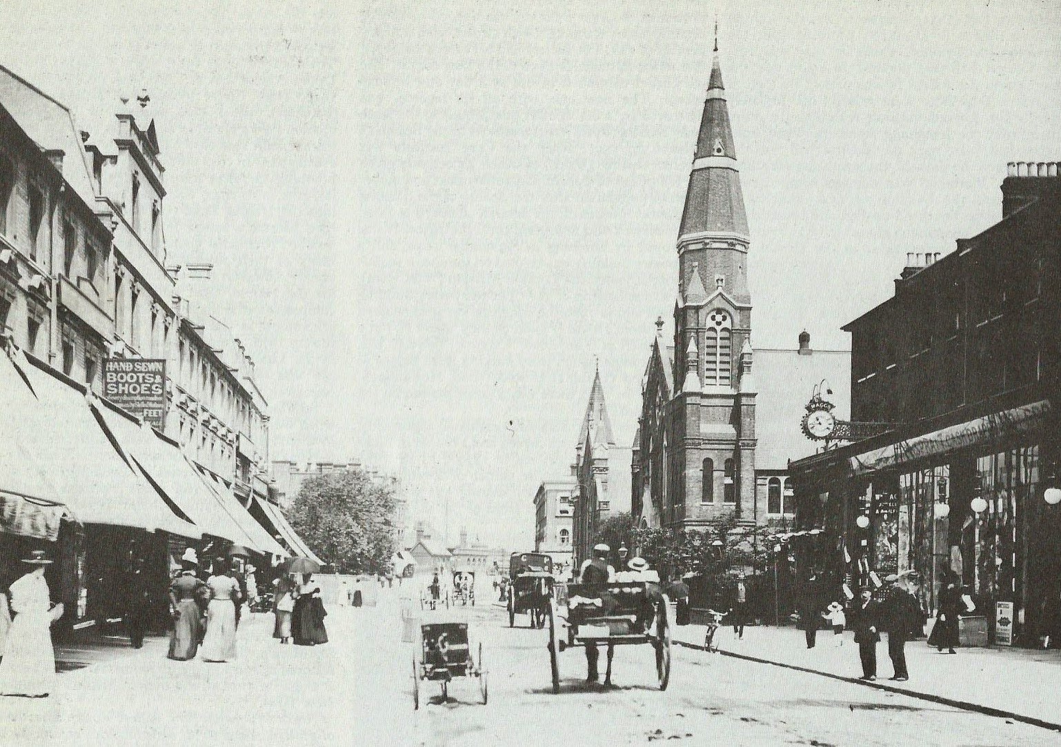 E7 Now & Then Woodgrange Road in 1900 East Side