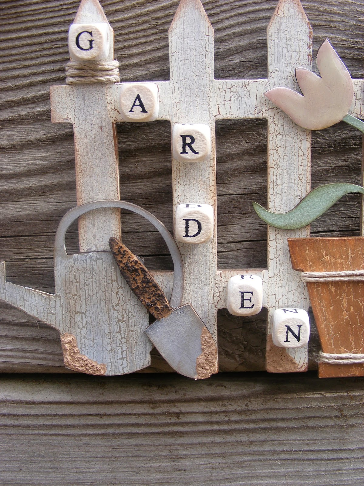 Kreations by Kimber Spring Garden Wall Hanging