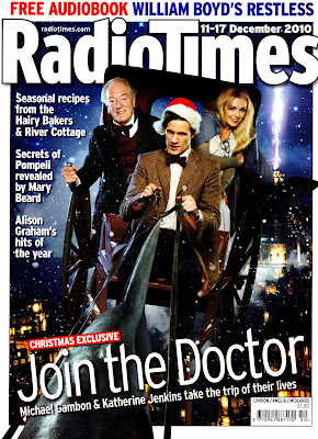 True to form, the blundering eleventh Doctor arrives on the cover of Radio Times during the wrong week