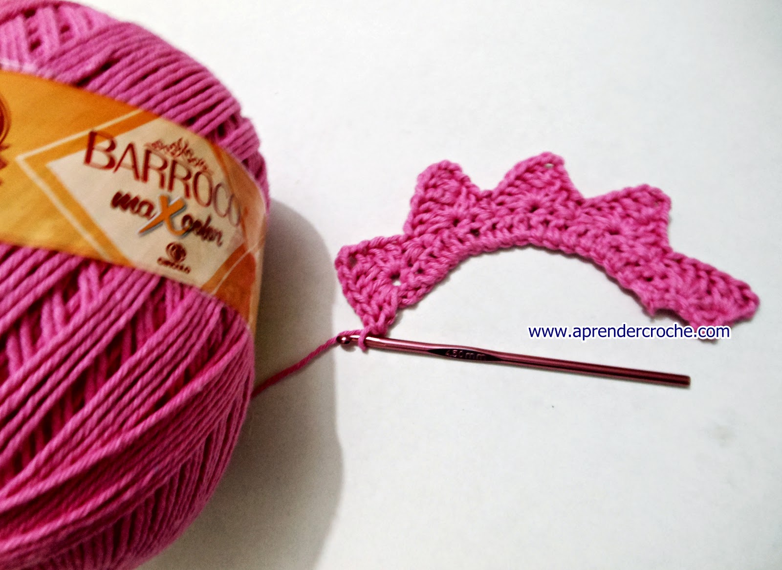 barrados croche rosa maxcolor prosperidade edinir-croche blog aprender croche dvd
