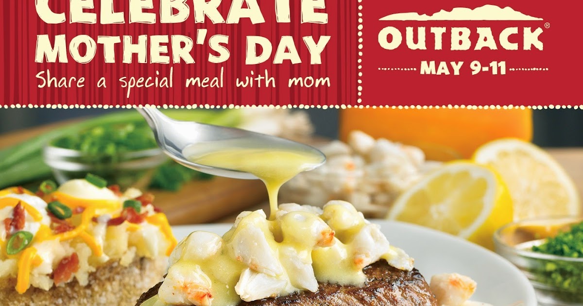 Outback Mother's Day Promo this May 911 Hello! to my blog!