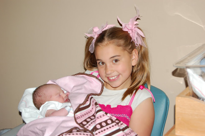 Me holding my little sister