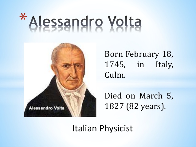 Alessandro Volta Facts For Kids Alessandro Volta Facts For Kids