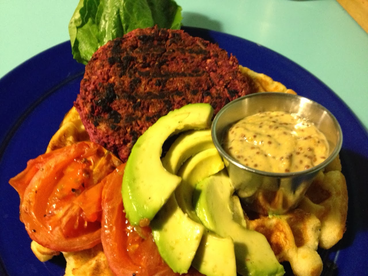 King Daddy's Beet Burger King Daddy's Beet Burger