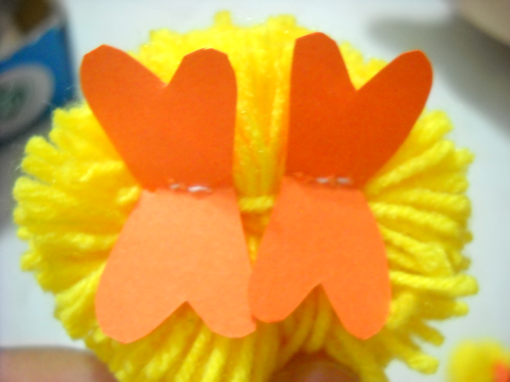 RED CRAFT Uses of pom poms and How to make Ducks using pom poms