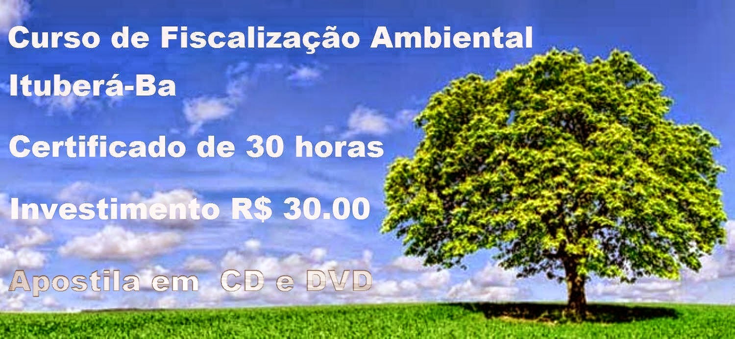 Curso de Fiscalização Ambiental