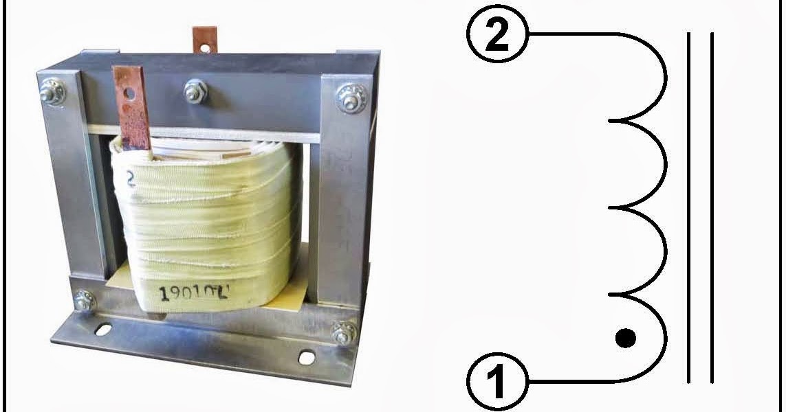 L/C Gapped Inductor, 0.5 mH, 55 A RMS, P/N 19010L