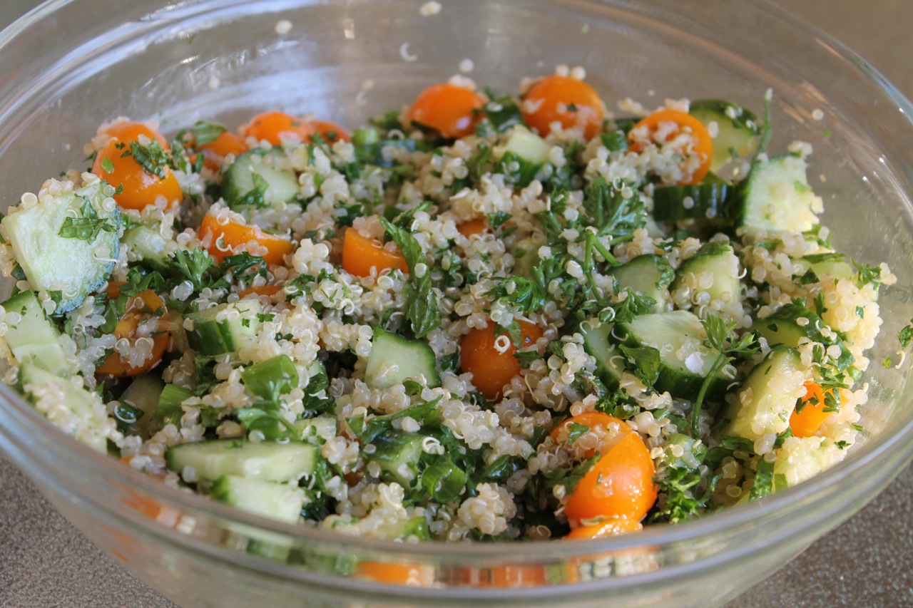 Cook In / Dine Out Quinoa Tabbouleh
