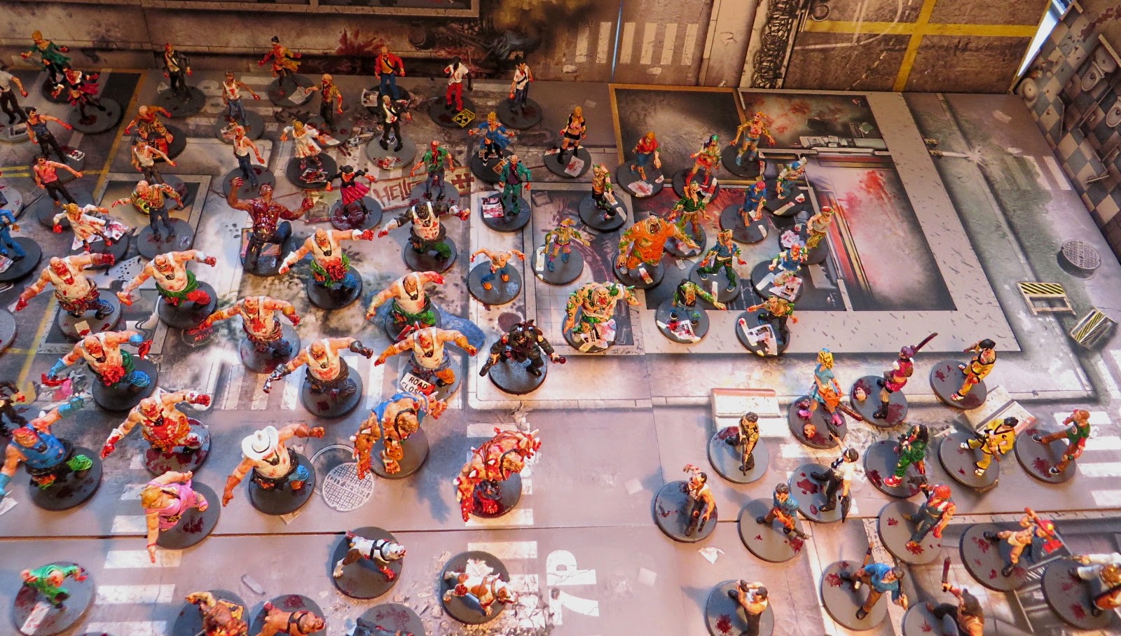 Zombicide, Zombies, all, painted, survivors, apocalyptic,