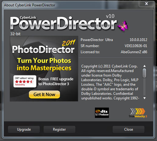 Cyberlink Power Director 10 Patch Cyberlink Power Director 10 Patch
