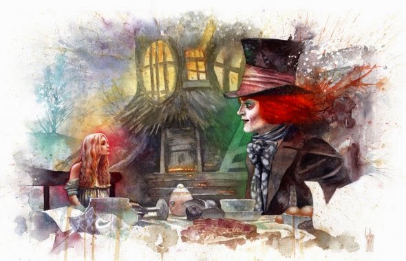 As belas pinturas em aquarela de Guillem Marí Guillem Marí guillembe deviantart pinturas aquarelas cores séries