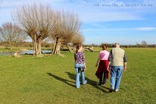 Image of a family stroll along the River Stour, watching wildlife