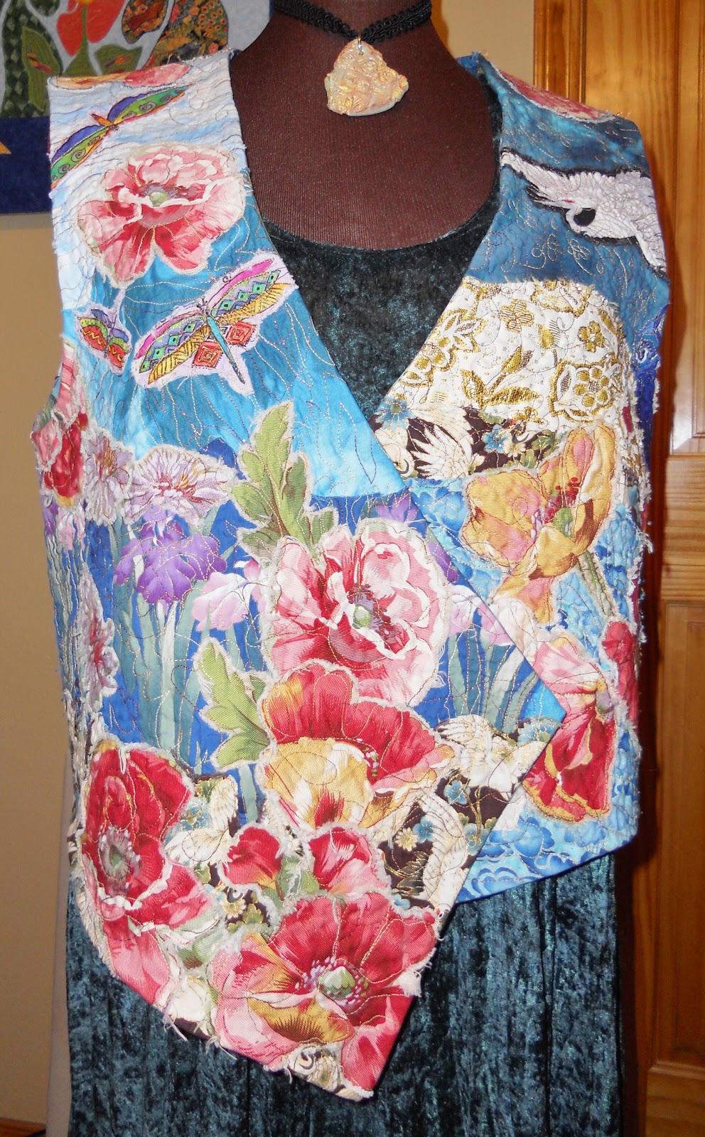 JUDYS FIBER ART Wearable Art I Oriental