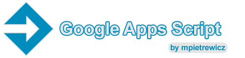 Google Apps Scripts by mpietrewicz