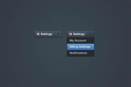Mini Drop-Down Menu (PSD) Mini Drop-Down Menu (PSD)