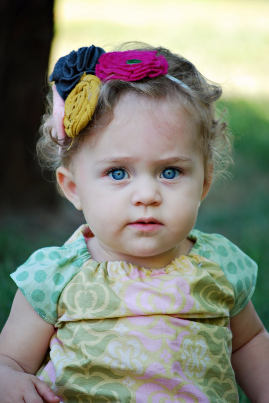 Abstract Grace {Sewing For Fall Cap Sleeve Tunic + Headband}