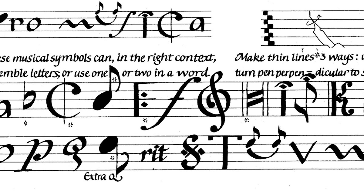 Margaret Shepherd: Calligraphy Blog: 120: Pro Musica