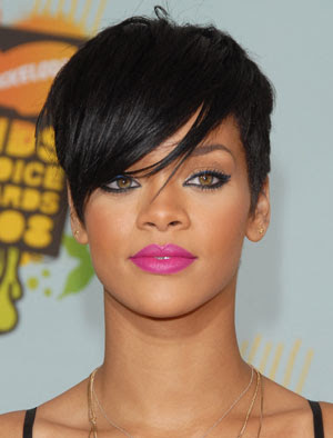 Rihanna With Bangs