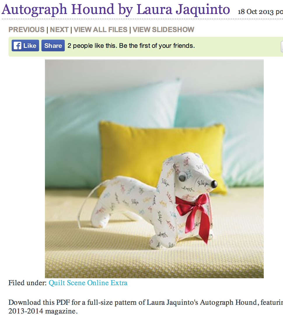 meggiecat Autograph Hound Pattern