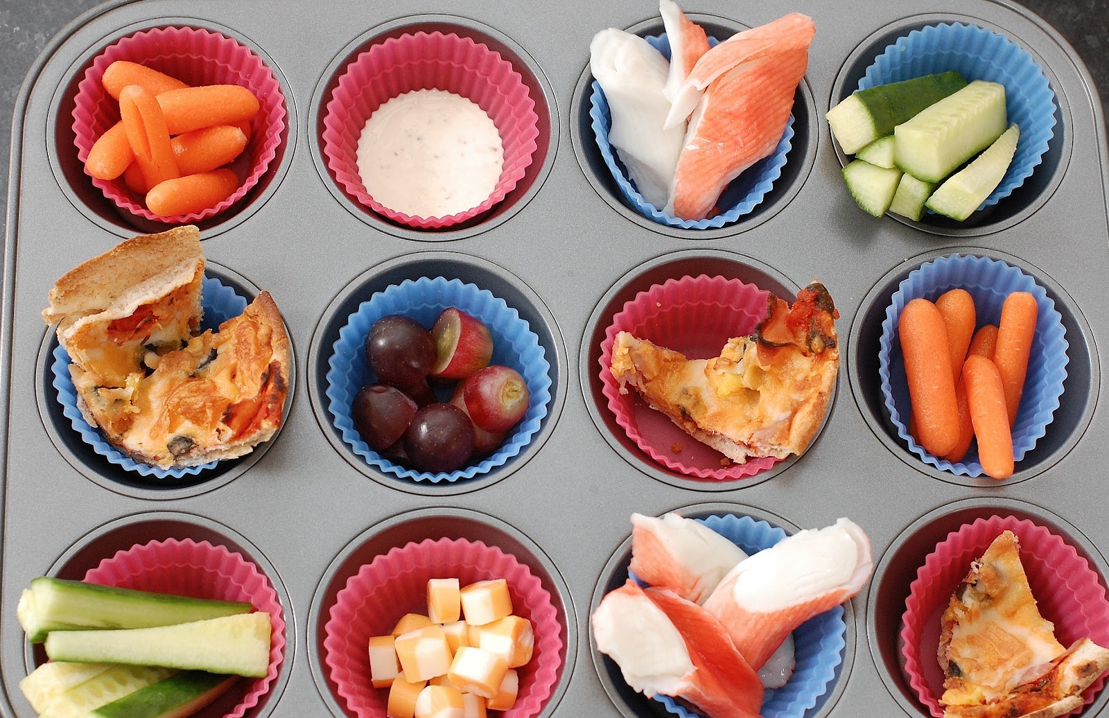 In Michelle's Kitchen Muffin Tin Lunch