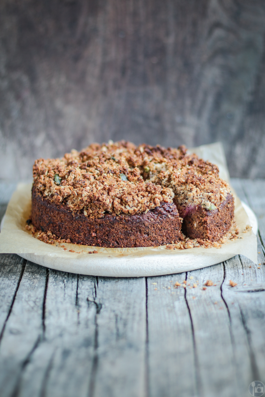 Cake with Zucchini, Beetroot, Carrot and Apple - perfect for the Harvest/Thanksgiving season