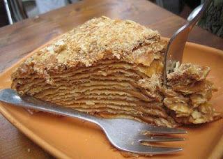Bizcocho de Mantequilla (Mil Hojas) Bizcocho de Mantequilla (Mil Hojas)