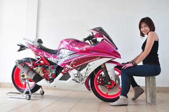 Motor Kawasaki Ninja Ala Yamaha Gambar Modifikasi Motor Kawasaki Ninja Ala Yamaha Gambar Modifikasi