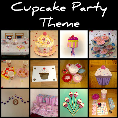 cupcake party theme