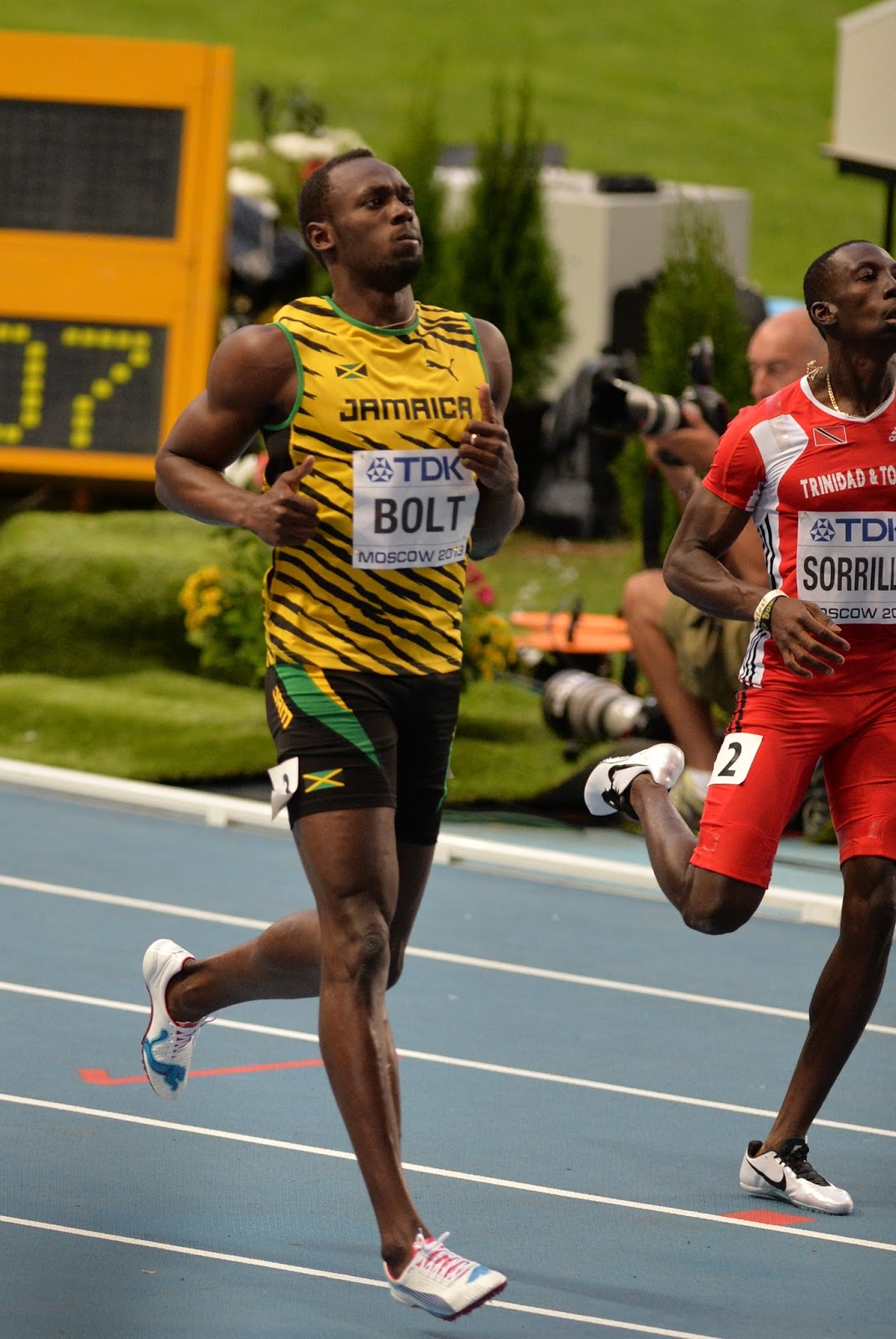 Paul Merca The world's most popular track & field athlete takes center