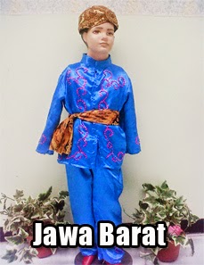 baju adat Jawa Barat anak putra baju adat jawa barat