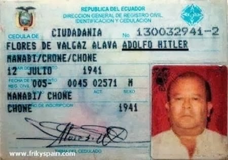 Increible pero real! Los once nombres más desopilantes Increible pero real! Los once nombres más desopilantes