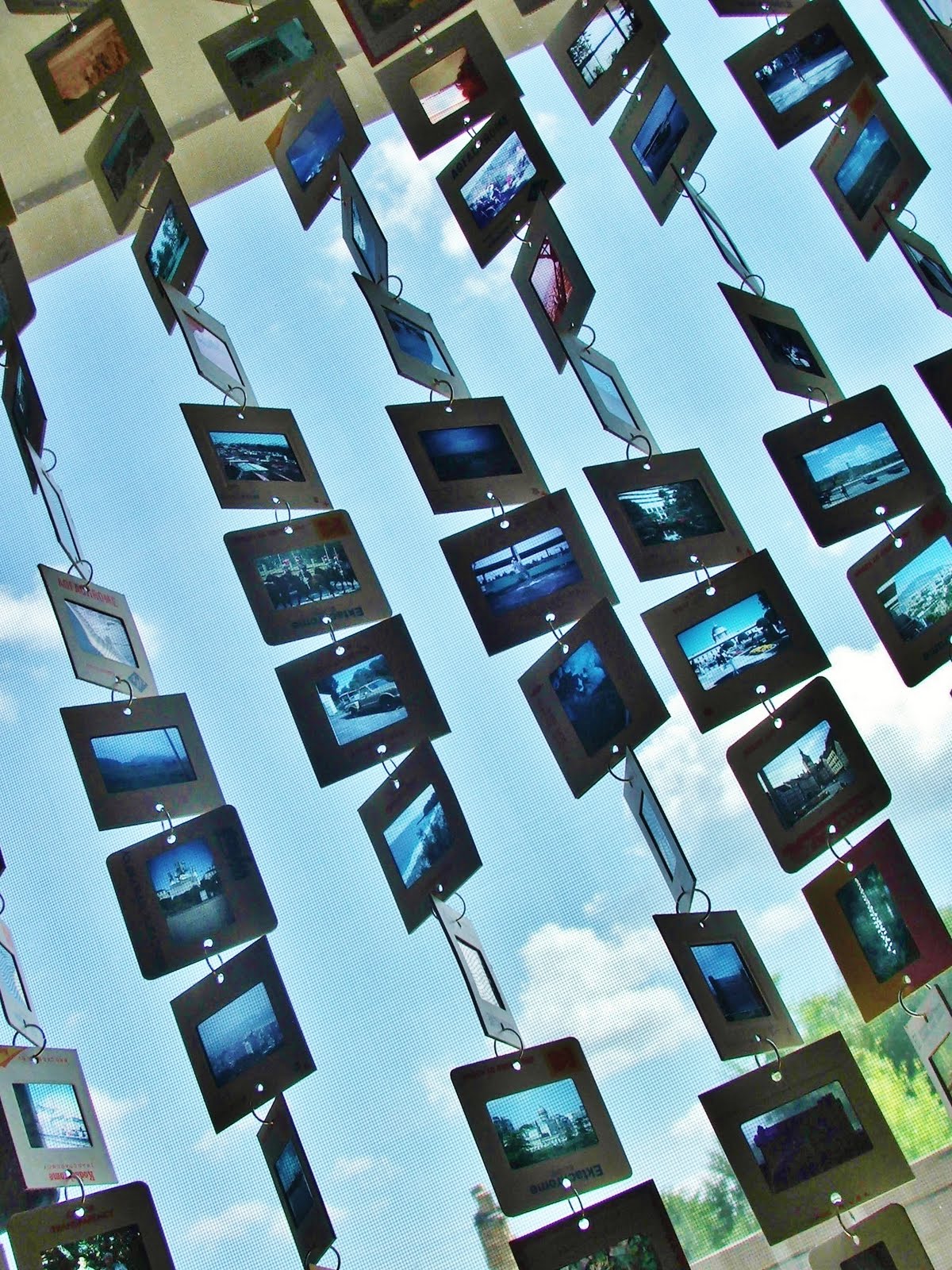 Dishfunctional Designs Upcycled Neat Projects Made With Old Photo Slides