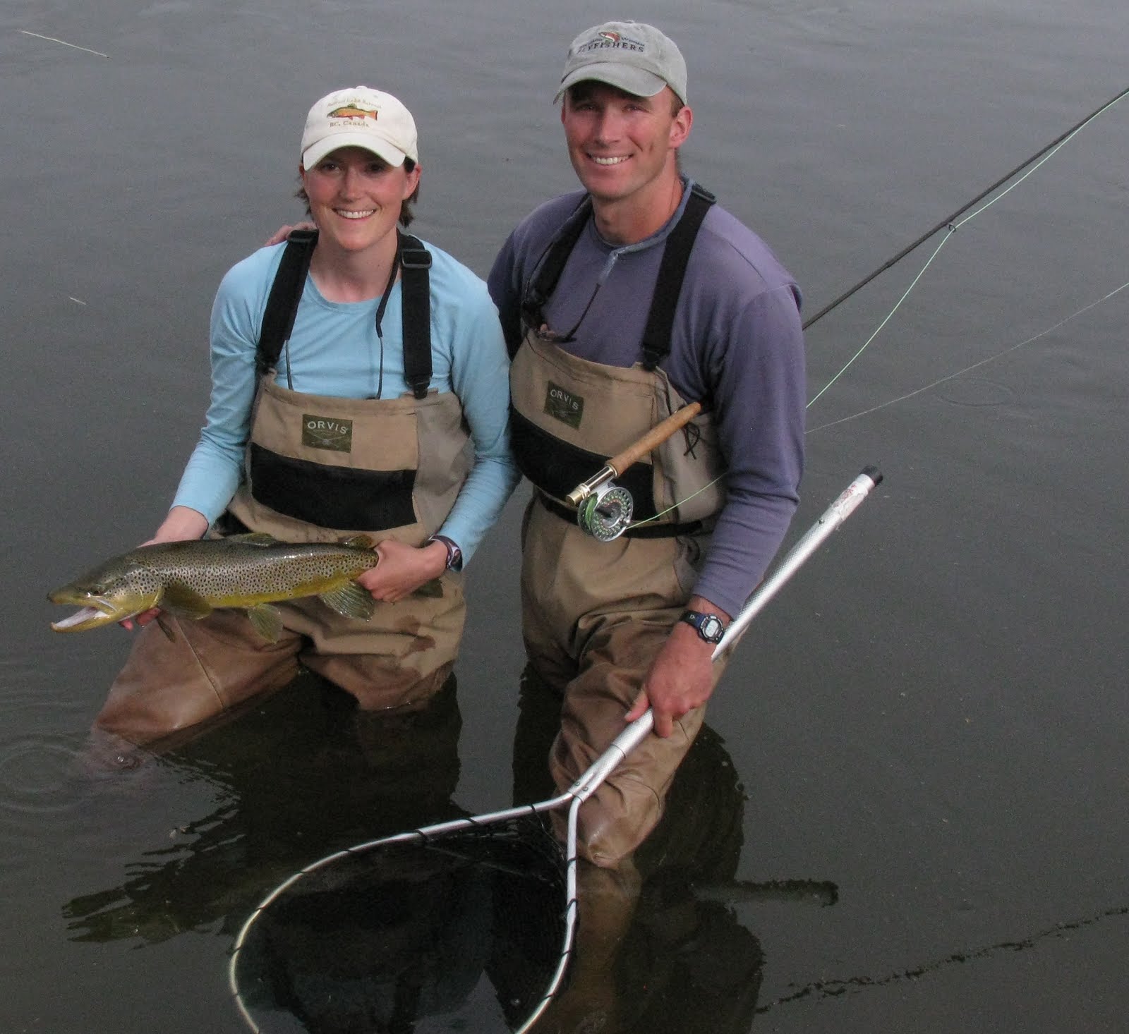 Central Alberta Fly Tying Club Sight Fishing Presentation with Dave