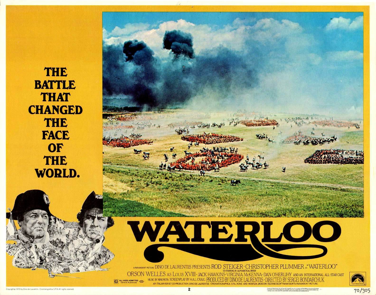 Waterloo (1969) Sergei Bondarchuk (Sergueï Bondartchouk) - Waterloo