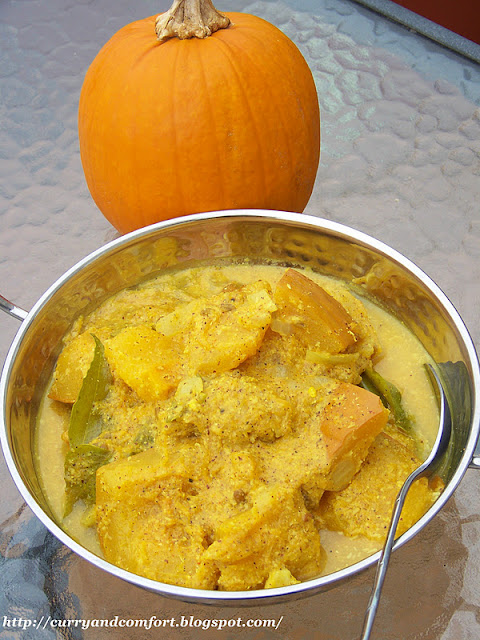 Kitchen Simmer: Pumpkin Curry-Mild (Sri Lankan Style)