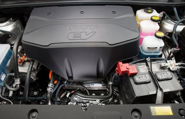 двигатель электронного RAV4 EV Toyota 