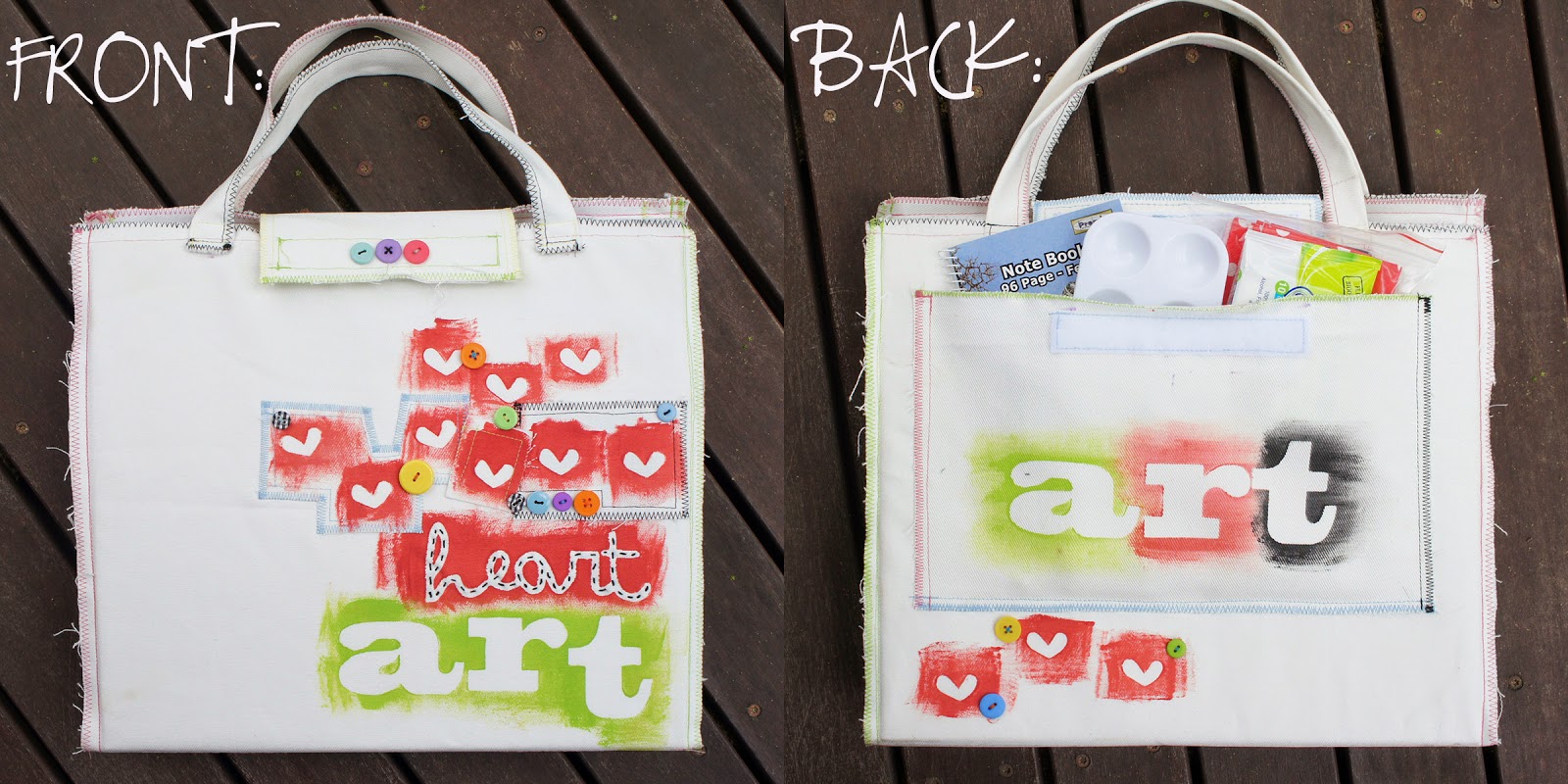 Play as U GO Take Along Art / Craft Bag Part 4