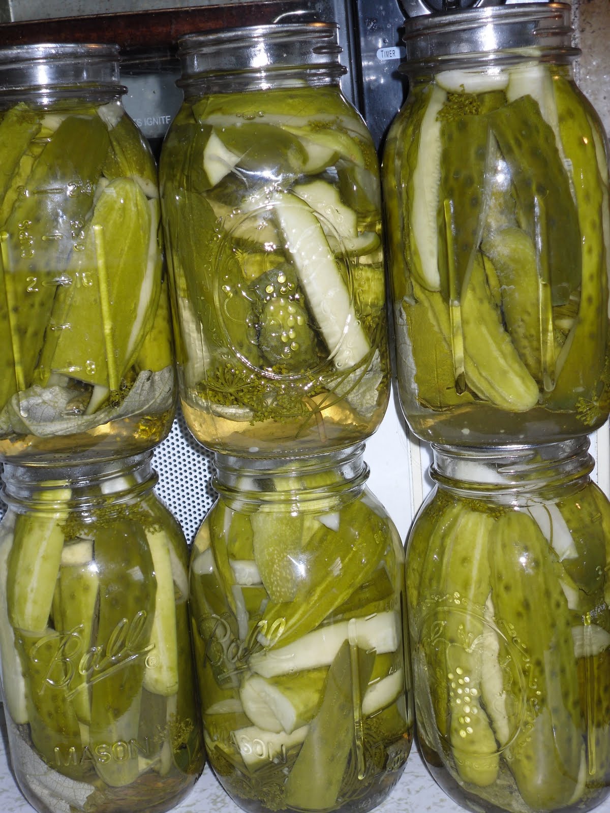 Simply Loving Home Dill Pickles & Canned Green Beans.....