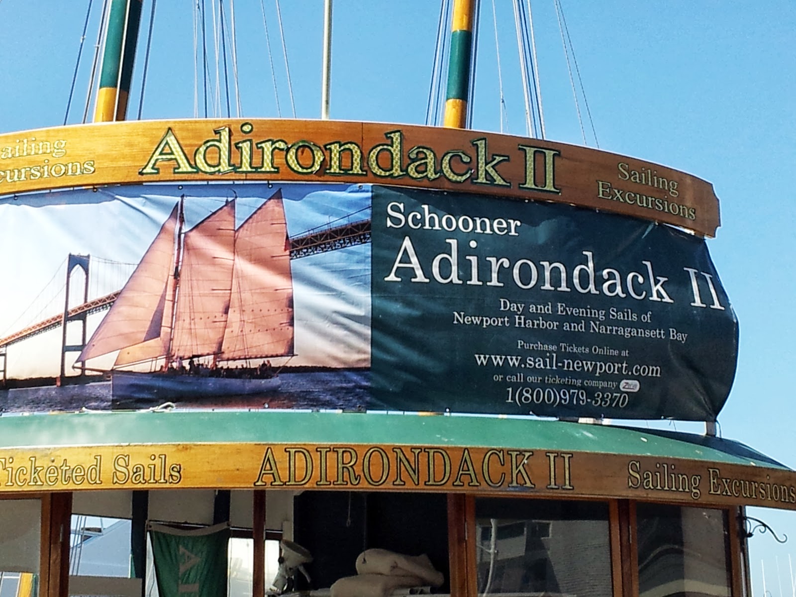 The HappiTraveler Sailing The Adirondack II Newport, Rhode Island